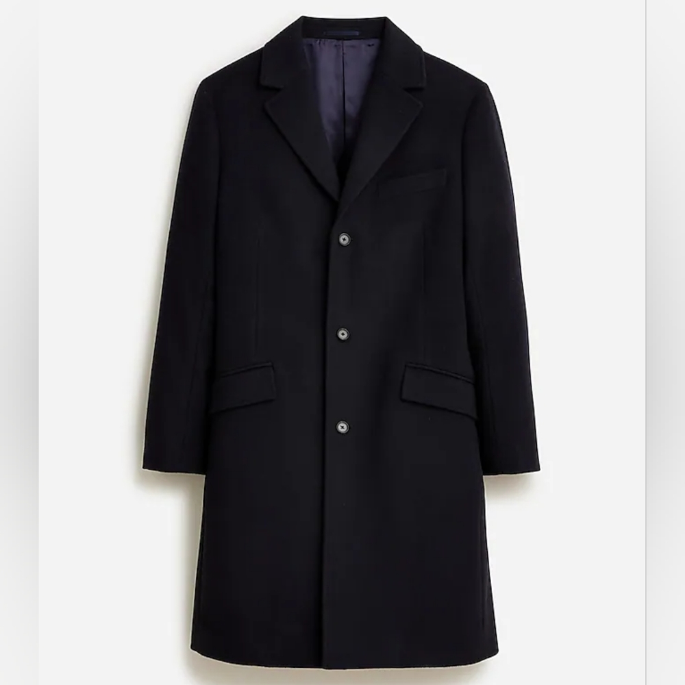 JCREW Ludlow topcoat in wool blend